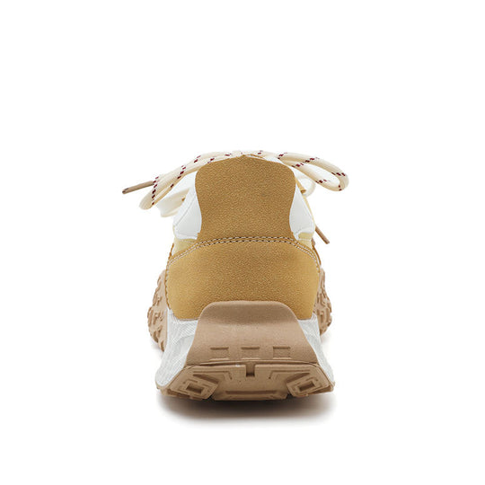 Damen Sportliche Luxus Sneakers mit atmungsaktiver Netzoberfläche und dämpfender Sohle EB