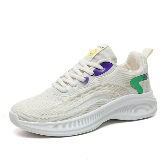 Damen atmungsaktive Freizeitschuhe mit flexiblem Sohlenprofil EB