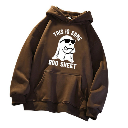 Damen Kapuzenpullover mit witzigem Spruch und bequemer Passform EB