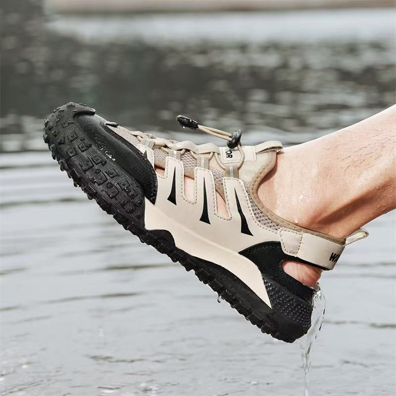 Damen Atmungsaktive Outdoor-Sandalen mit Schnellschnürsystem EB
