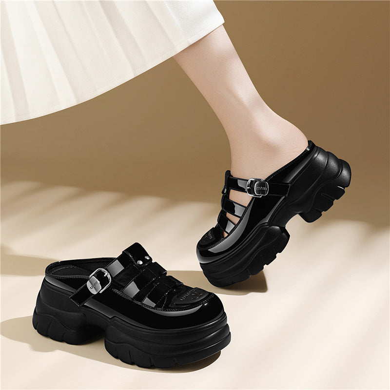Damen Modische Clogs mit innovativem Dämpfungssystem und verstellbarem Riemen EB