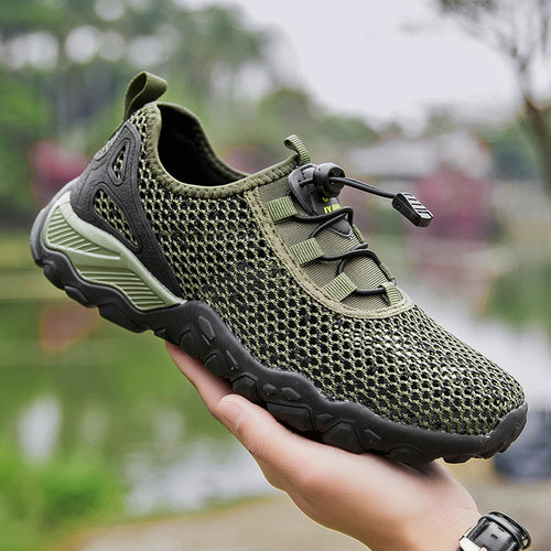 Damen Leichte Aqua-Sneaker mit atmungsaktivem Obermaterial EB