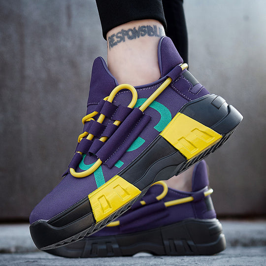 Damen Modische Sneakers mit innovativem Schnürsystem und stoßdämpfender Sohle EB