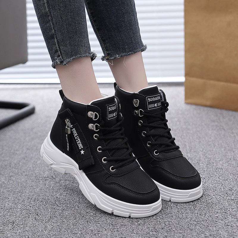 Damen High-Top Sneakers mit robustem Profil und modischem Design EB