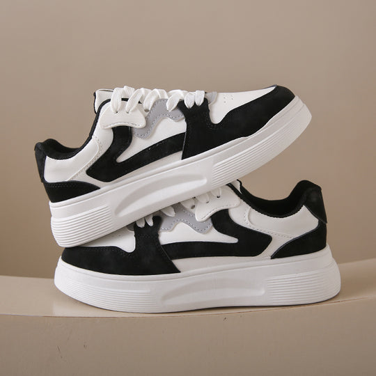 Damen Sportliche Sneakers mit atmungsaktivem Obermaterial und stabiler Sohle EB