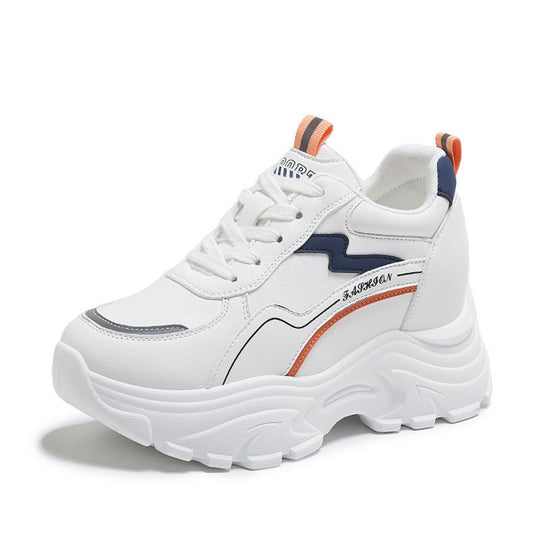 Damen Sportliche Chunky Sneakers mit atmungsaktive Obermaterialien EB