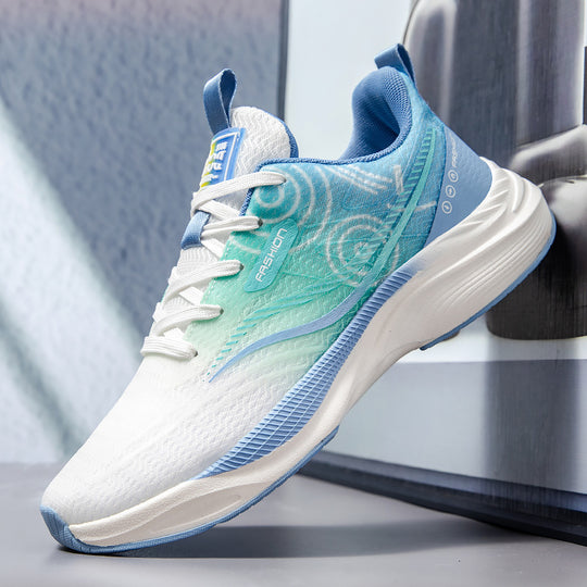 Damen Sportliche Dämpfungs-Sneaker mit atmungsaktivem Obermaterial EB