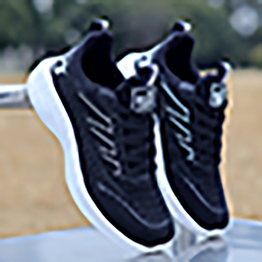 Damen Sportliche Sneakers mit rutschfester Sohle und atmungsaktiver Struktur EB