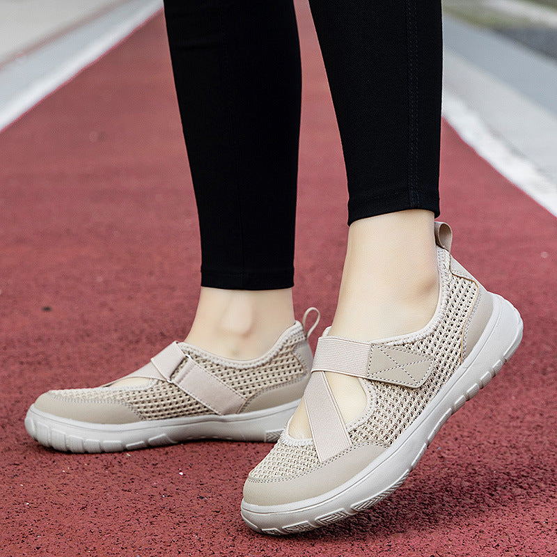 Damen Atmungsaktive Wasserschuhe mit verstellbarem Klettverschluss EB
