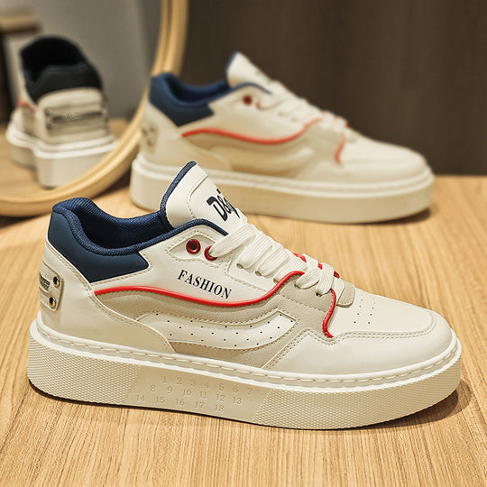 Damen modische Sneakers mit hohem Plateau und sportlichem Design EB