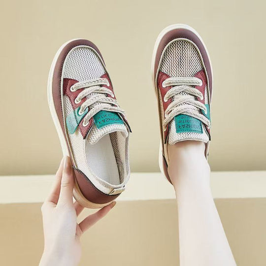 Damen Atmungsaktive Freizeitsneaker mit flexiblem Sohlenprofil EB