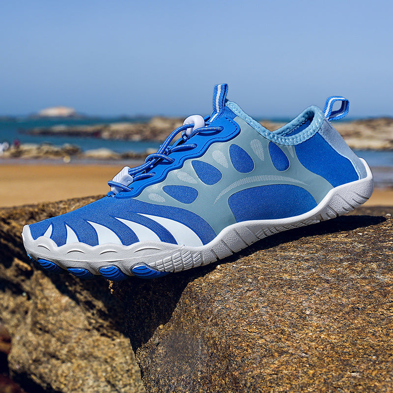 Damen Sportliche Wasserschuhe mit rutschfester Sohle und atmungsaktivem Obermaterial EB