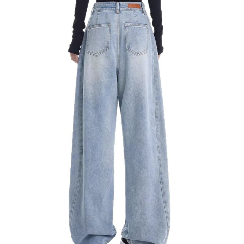 Damen Weite Jeanshose EB