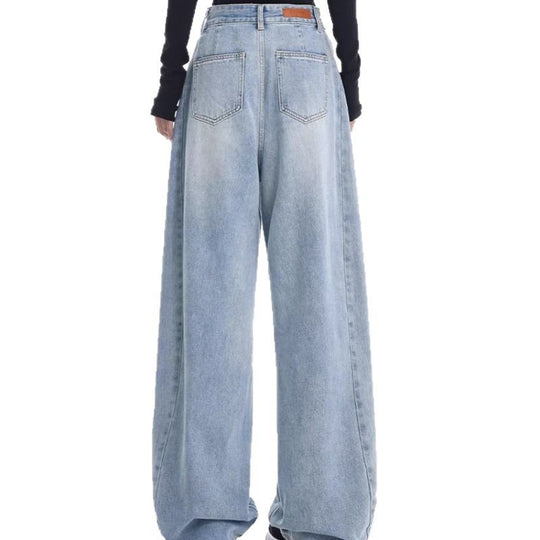Damen Weite Jeanshose EB