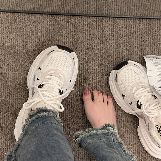 Damen Sportliche Sneakers mit extraflexibler Dämpfung und modernem Design EB