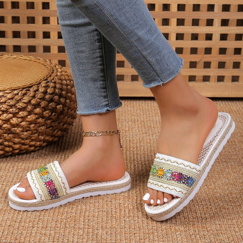 Damen Decorative Slipper EB