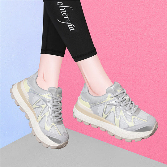 Damen Sportliche und robuste Sneakers mit rutschfester Außensohle EB