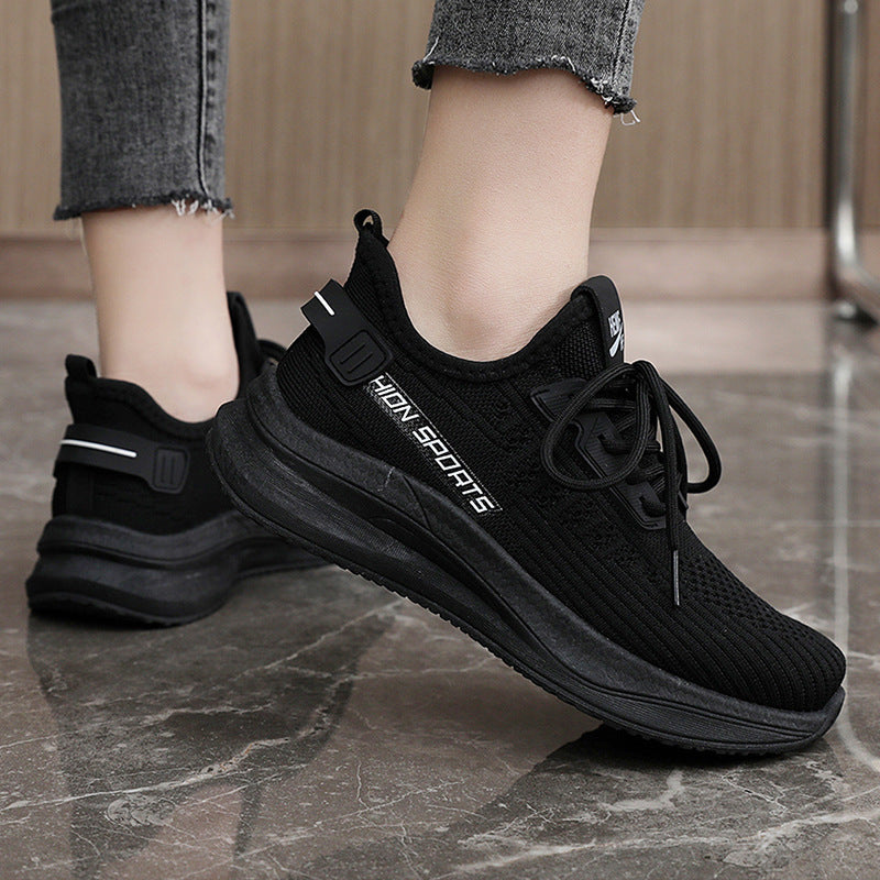 Damen Sportliche Sneakers mit atmungsaktiver Obermaterialstruktur und flexibel dämpfender Sohle EB