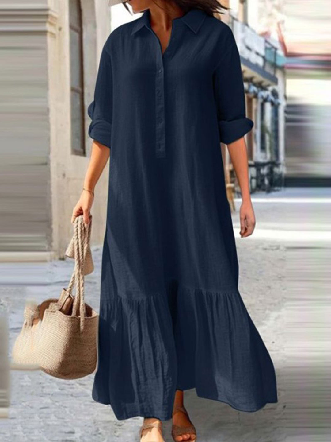 Damen Sommerkleid im lässigen Stil EB