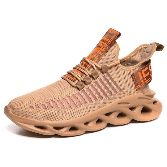 Damen Sportliche Leichtgewicht-Sneaker mit atmungsaktiver Strickoberfläche EB