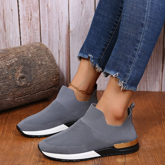 Damen Atmungsaktive Sockensneaker mit rutschfester Sohle und flexibler Passform EB