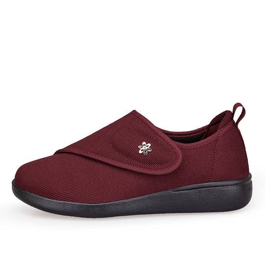 Damen Bequeme und elegante Hausschuhe mit verstellbarem Riemen EB