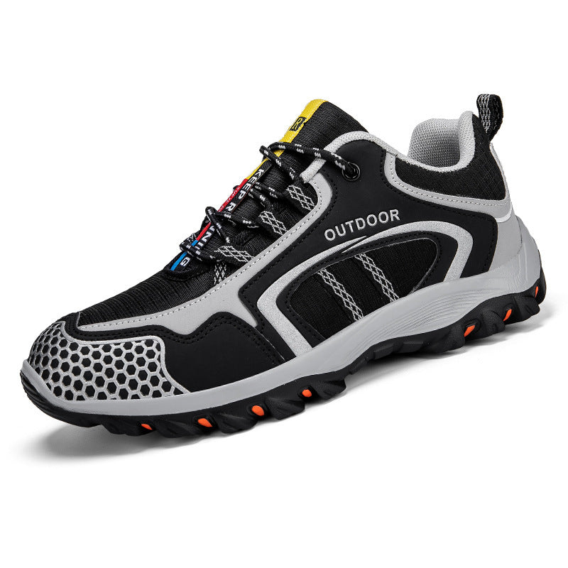 Damen Outdoor-Sneakers mit rutschfester Sohle und atmungsaktiven Materialien EB
