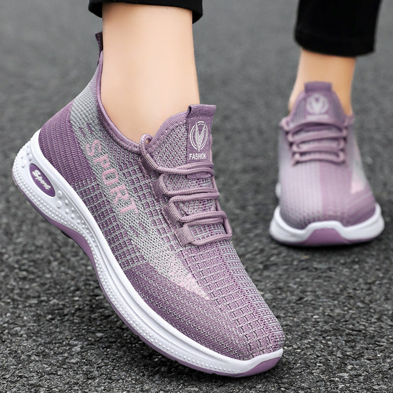 Damen Sportliche und atmungsaktive Fitness Sneakers EB