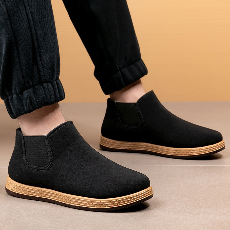 Damen Warme und komfortable Ankle Boots mit kuscheligem Innenfutter EB