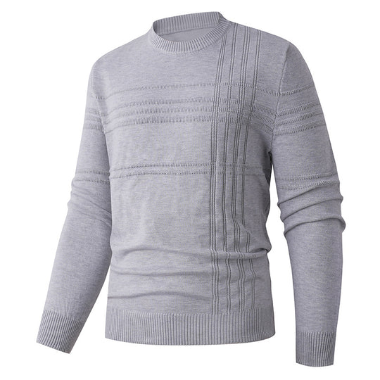 Herren Modischer Pullover mit strukturiertem Design EB