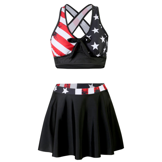 Damen Sportlicher Skirtini EB