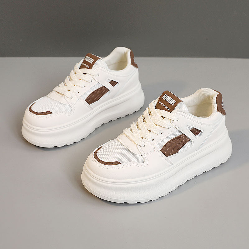 Damen modische Sneakers mit ergonomischem Design und dämpfendem Sohlenprofil EB