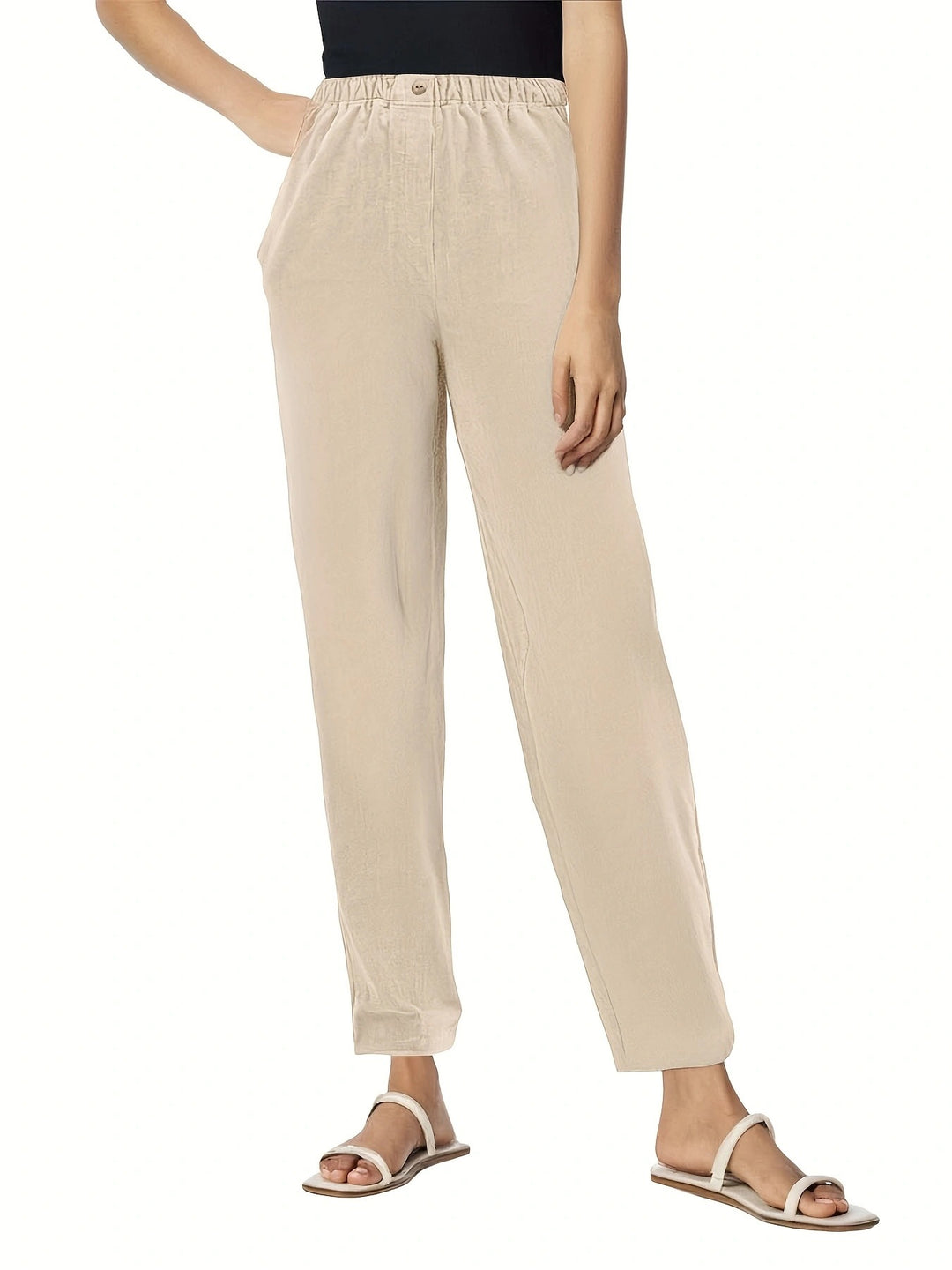 Damen Leichte und bequeme Sommerhose EB