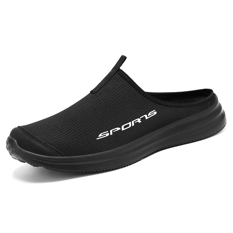 Damen Sportliche Clogs mit elastischem Einstieg und rutschfester Sohle EB
