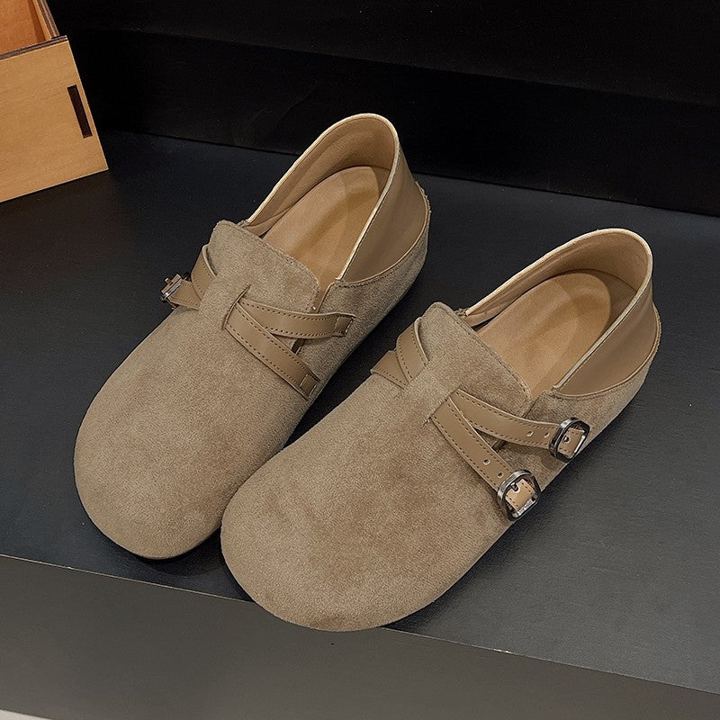 Damen Clogs mit modischem Riemendesign und komfortabler Sohle EB