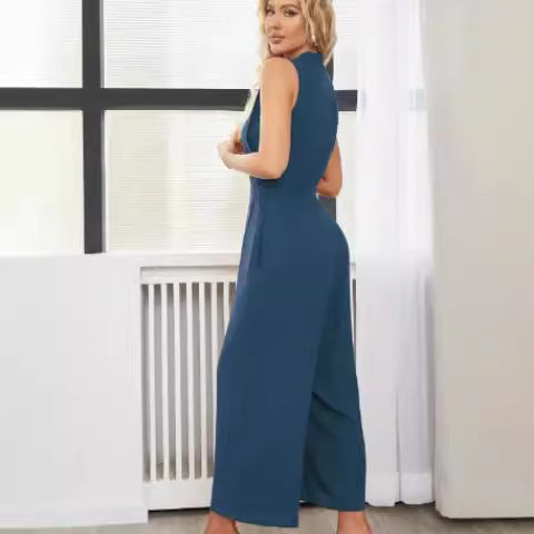 Damen Elegantes Wickelkleid mit nerfiger Detailverarbeitung EB