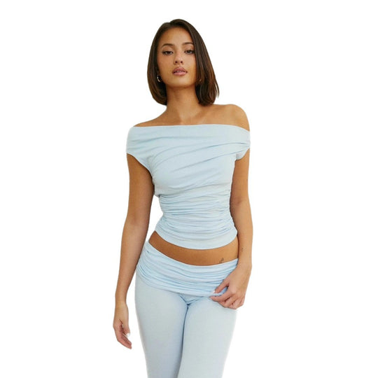 Damen Raffiniertes Oberteil und modische Leggings EB