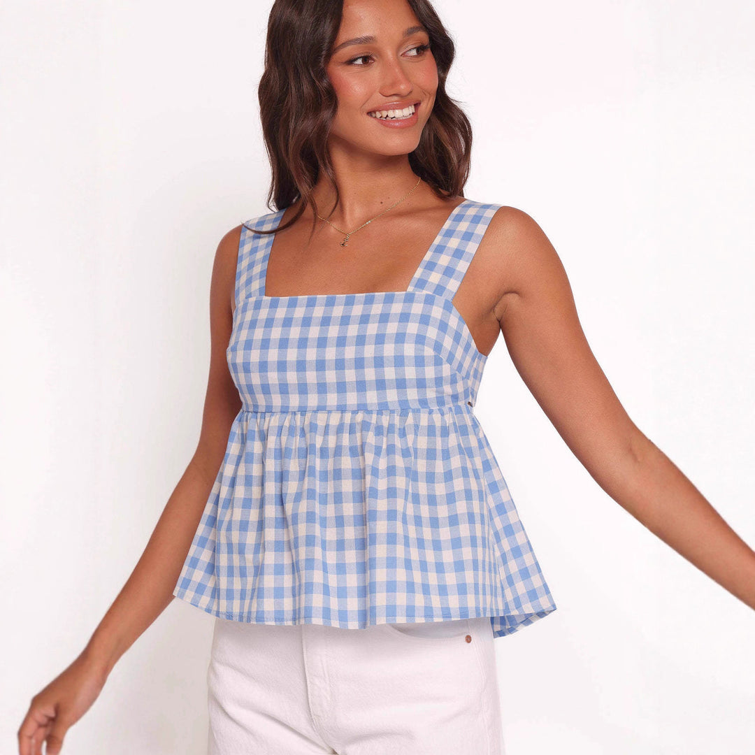 Damen Sommerliche Viskose Bluse EB
