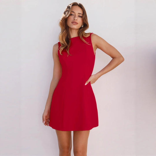Damen Cocktailkleid mit elegantem Schnitt und schmeichelnder Silhouette EB