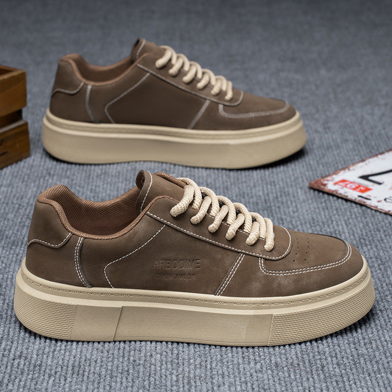 Damen luxuriöse Sneakers mit coolen Plateausohlen und robustem Obermaterial EB