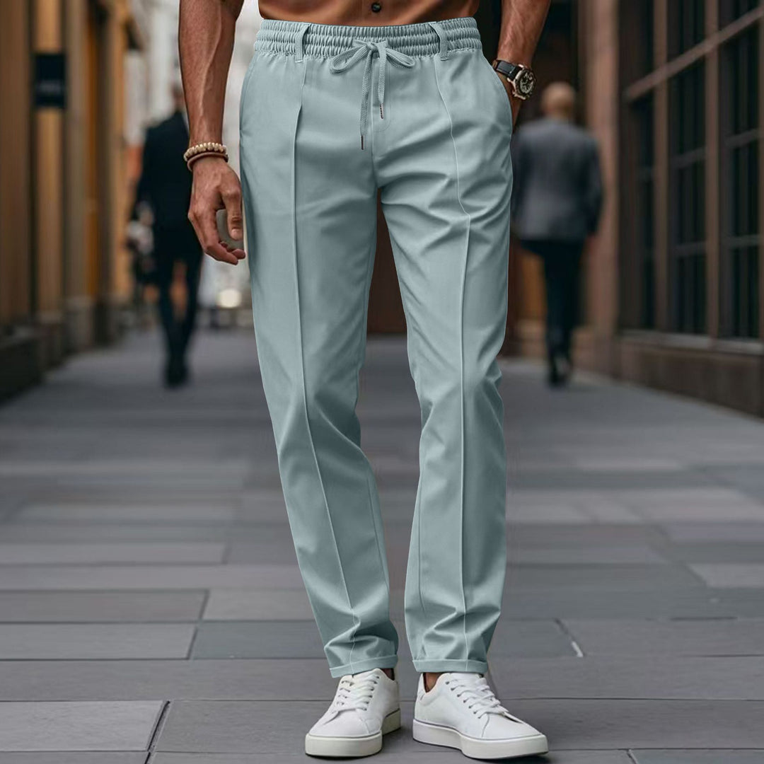 Herren lässige Jogginghose mit elastischem Bund und praktischen Seitentaschen EB