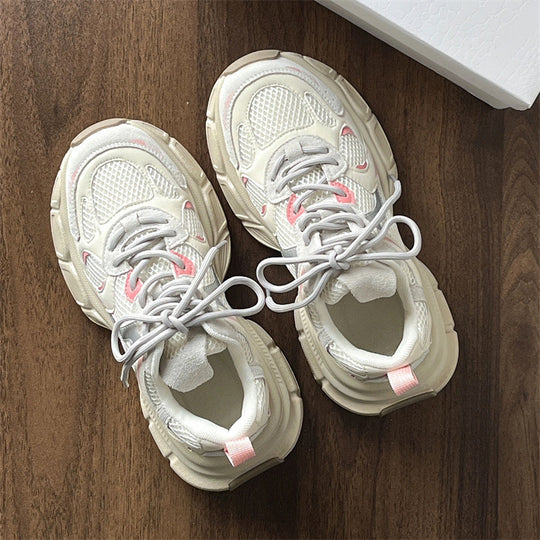 Damen Sportliche Mesh-Sneaker mit dämpfender Sohle und strapazierfähigem Design EB