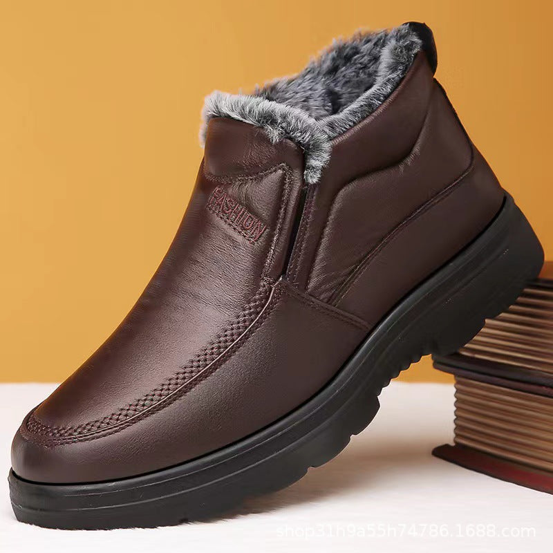 Herren warme Winterstiefel mit weichem Innenfutter EB