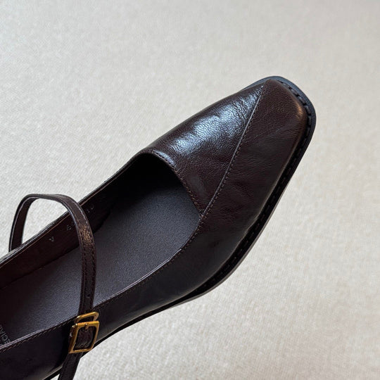 Damen elegante Riemchen-Ballerinas mit komfortabler Fußbettstruktur EB