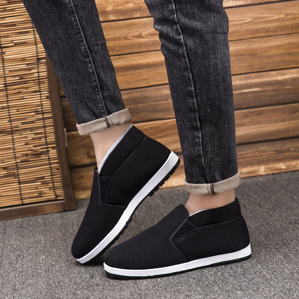 Damen Bequeme Slip-On Winterboots mit kuscheligem Innenfutter EB