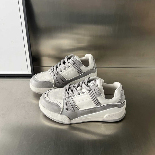 Damen Sportliche Sneakers mit atmungsaktiver Mesh-Oberfläche und stoßdämpfendem Fußbett EB