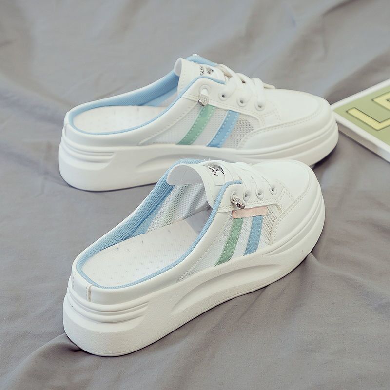 Damen Slip-On Sneakers mit atmungsaktiver Netzstruktur und bequemer Sohle EB