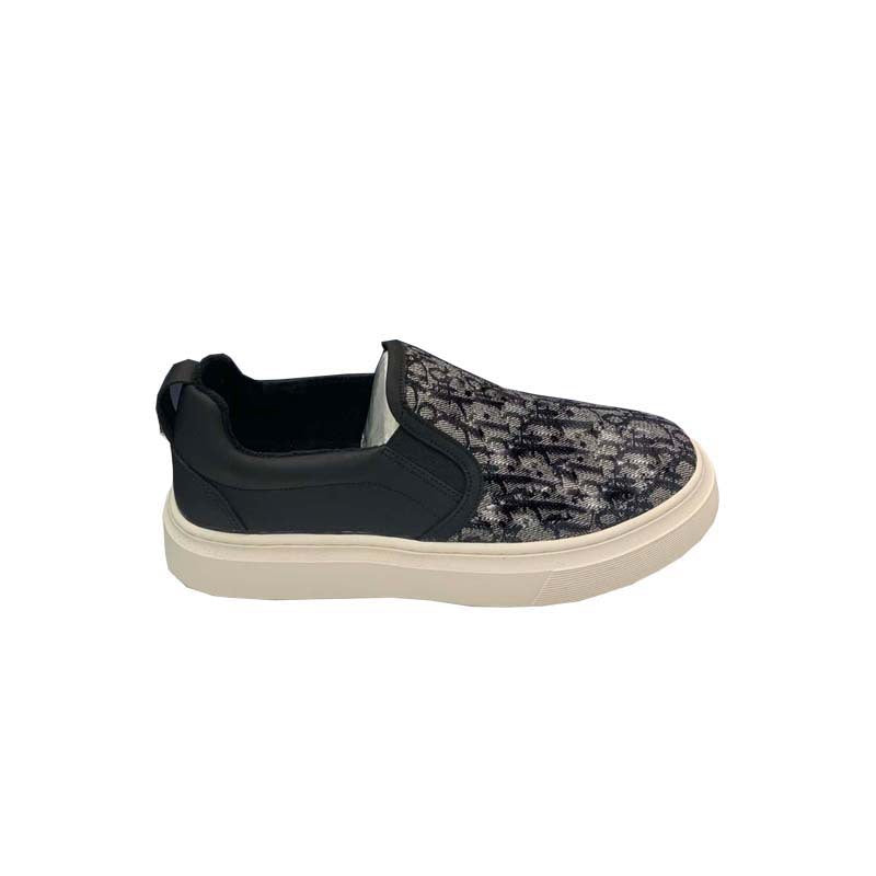 Damen Slip-On Sneakers mit modischem Schlangenleder-Design und praktischem Elastikeinsatz EB