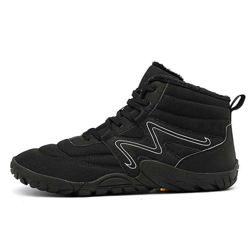 Damen Hohe Wintersneaker mit isolierender Innenausstattung und rutschfester Sohle EB