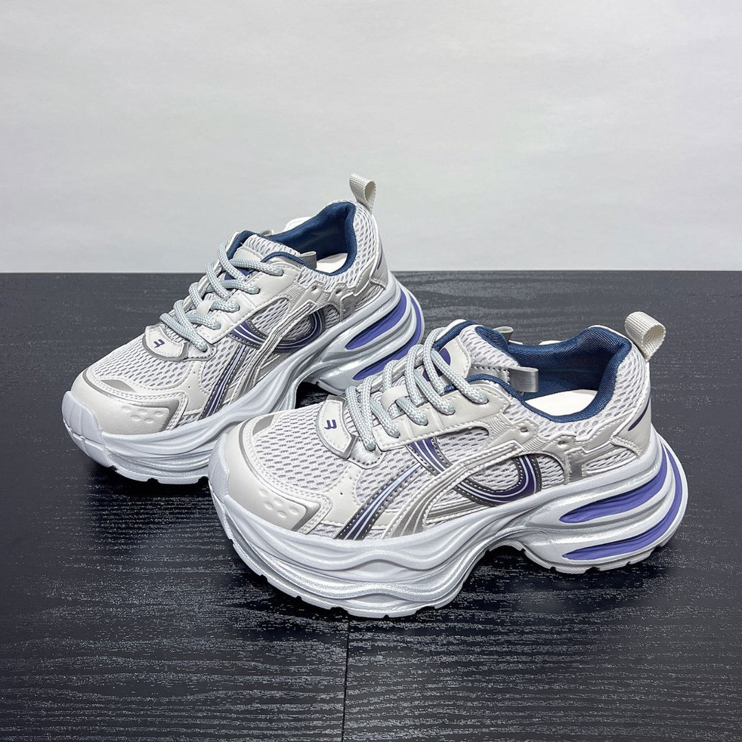 Damen Sportliche Lauf-Sneaker mit dämpfender Sohle und atmungsaktivem Obermaterial EB